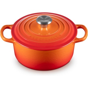 image:imageLe Creuset Enameled Cast Iron Signature Round Dutch Oven 725 qt ArtichautFlame