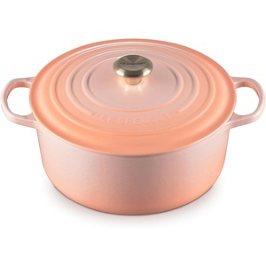 image:imageLe Creuset Enameled Cast Iron Signature Round Dutch Oven 725 qt ArtichautPeche