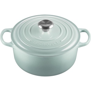 image:imageLe Creuset Enameled Cast Iron Signature Round Dutch Oven 725 qt ArtichautSea Salt