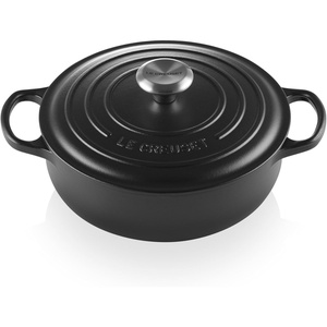 image:imageLe Creuset Enameled Cast Iron Signature Round Sauteuse 35 qt OliveLicorice