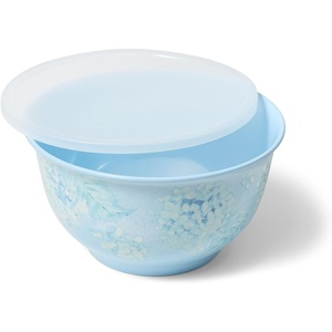 image:imageSur La Table Hydrangea Melamine Bowl with Lid Blue