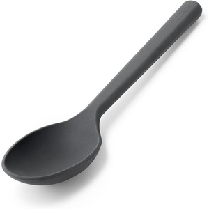 image:imageSur La Table Small Silicone Spoon Gray Compact Silicone Stirring Spoon for Small Pans Saucepans and Detailed Kitchen WorkGray