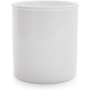 image:imageSur La Table White Porcelain Utensil Crock  Countertop Holder for Cooking Tools Classic Kitchen Organizer Dishwasher Minimalist Design Matches Any Decor