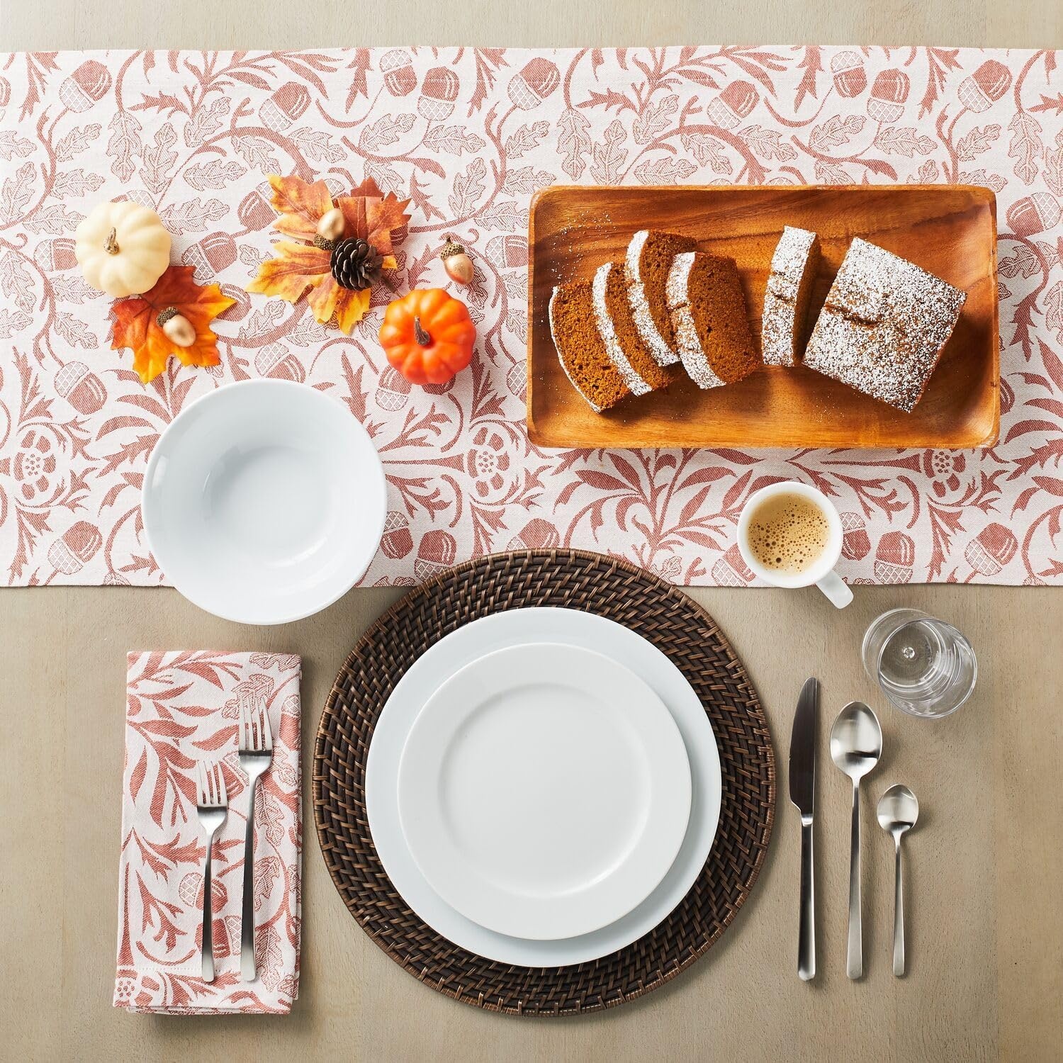 image:imageSur La Table Bistro 24 Piece Porcelain Dinnerware Set includes Dinner Plates Salad Plates Cereal Bowls and Mugs Service for 6 White Microwave and Dishwasher