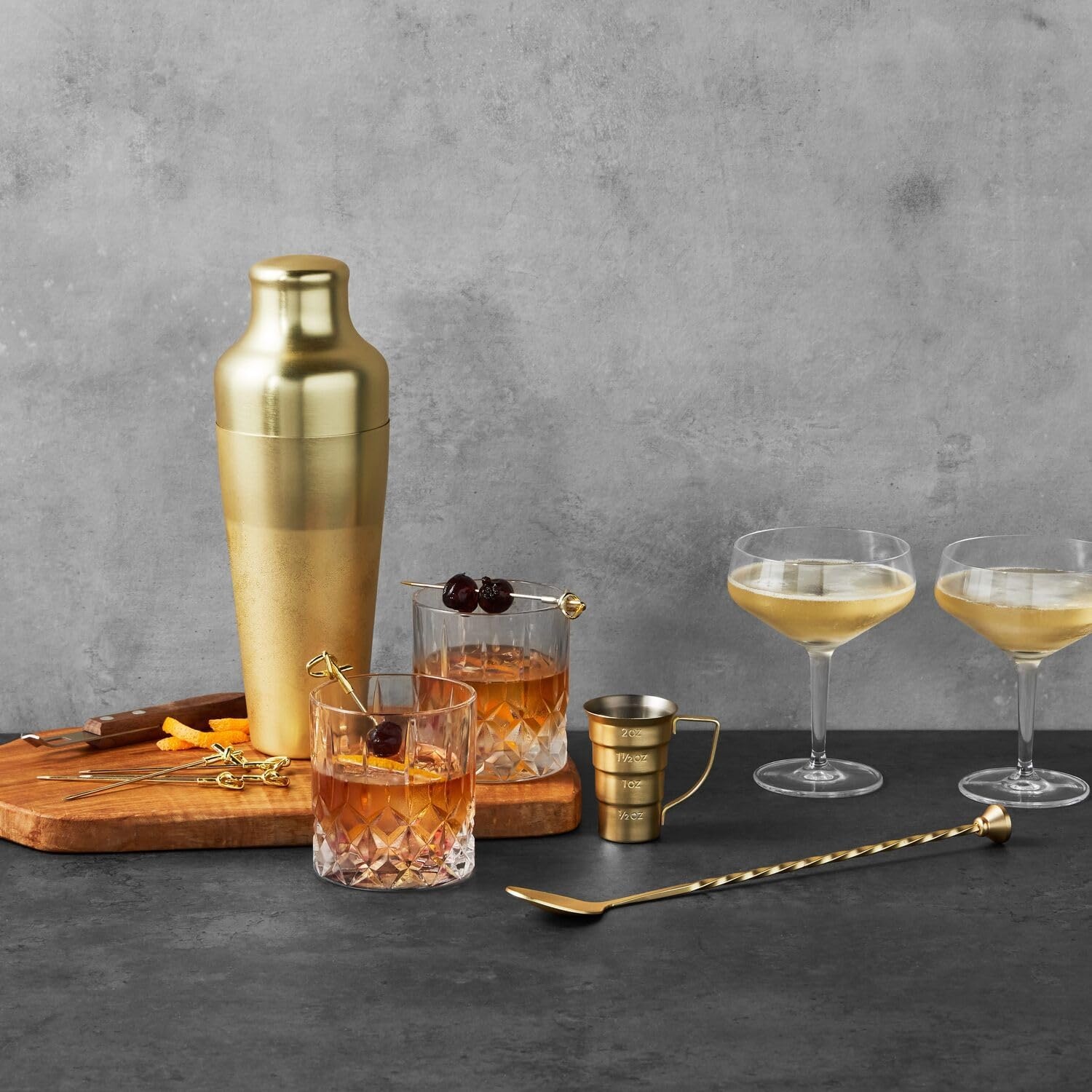 image:imageSur La Table Jax Double Old Fashioned Glasses Clear