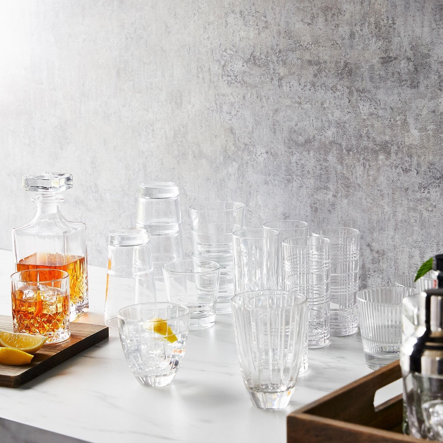 image:imageSur La Table Jax Double Old Fashioned Glasses Clear