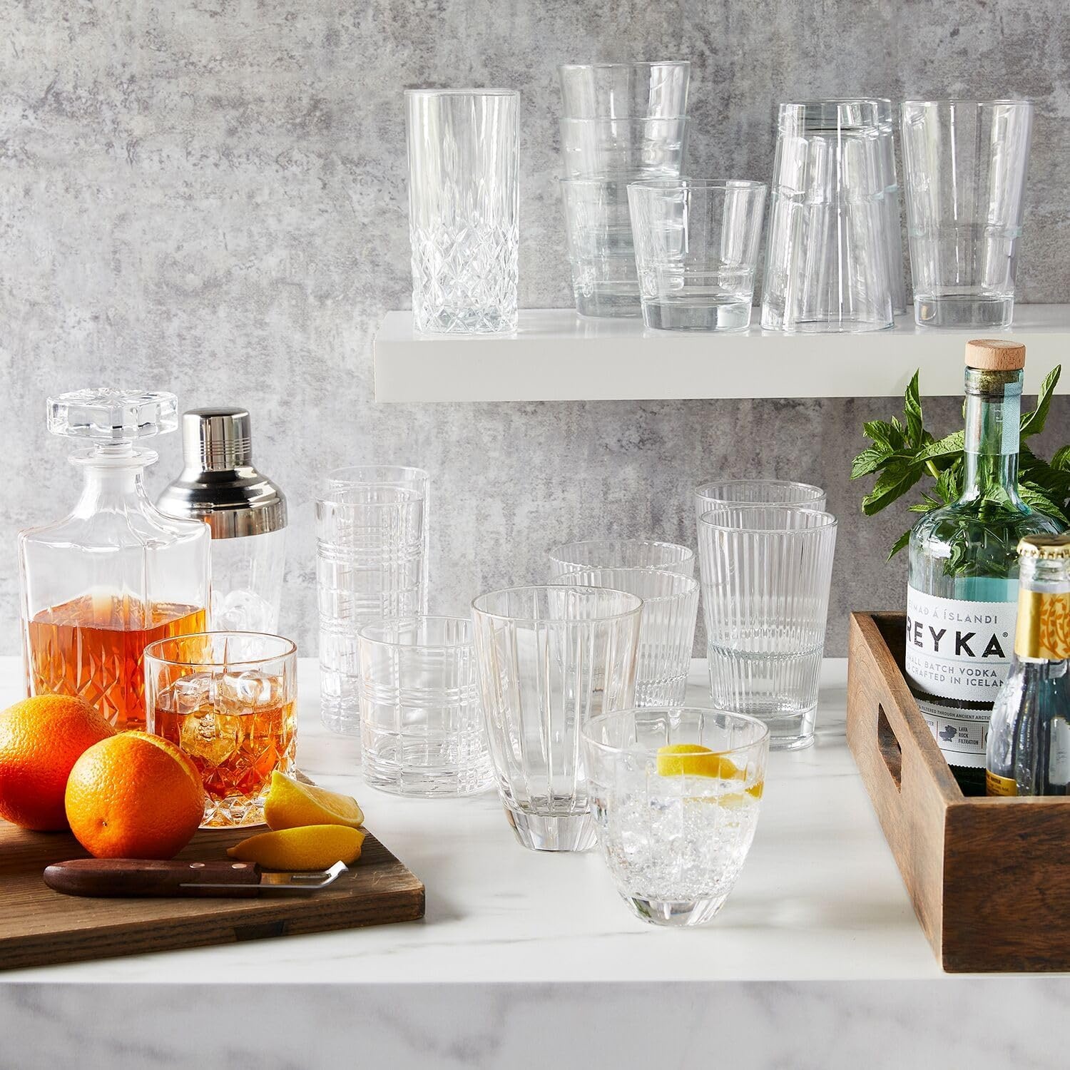 image:imageSur La Table Jax Double Old Fashioned Glasses Clear