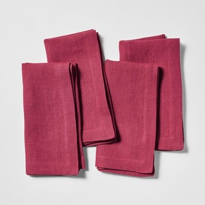 image:imageSur La Table Linen Napkins Set of 4 BlueBordeaux