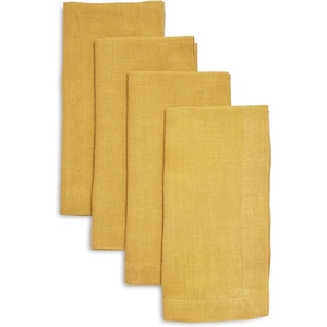 image:imageSur La Table Linen Napkins Set of 4 BlueExclusive Color Honey