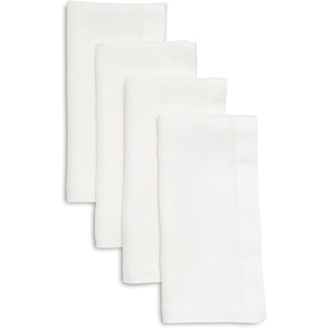 image:imageSur La Table Linen Napkins Set of 4 BlueWhite