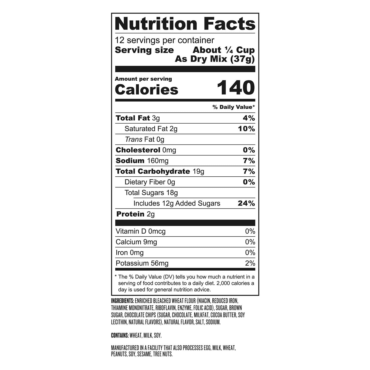 image:imageSur La Table Chocolate Chip Cookie Mix Tan