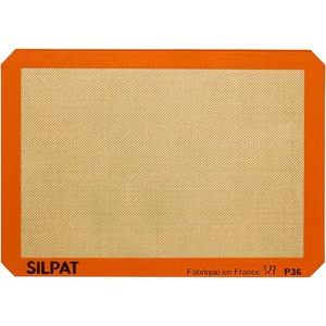 image:imageSilpat Premium NonStick Silicone Baking Mat 34 Sheet Cream34 Size